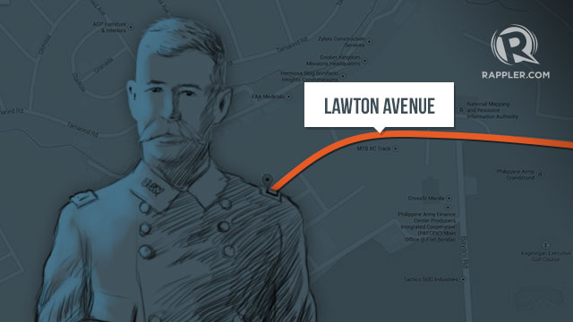 Metro Manila streets named after American leaders